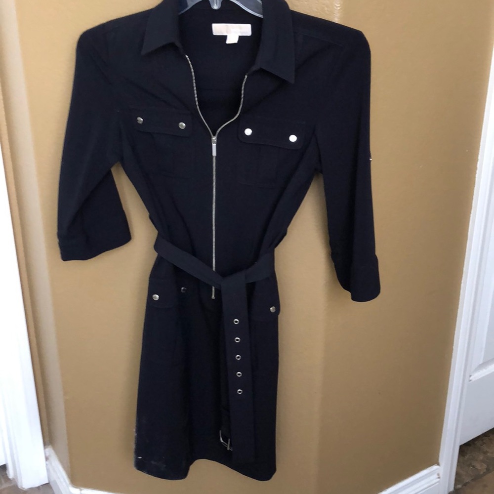 Belted dress